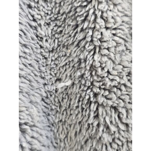 NFL Juniors Collection New England Patriots Sherpa Fleece Jacket Gray L 11/13 - Picture 2 of 4